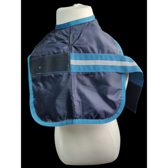 Source Unknown Other - Outdoor Dog- Black and blue dog rain vest- size small